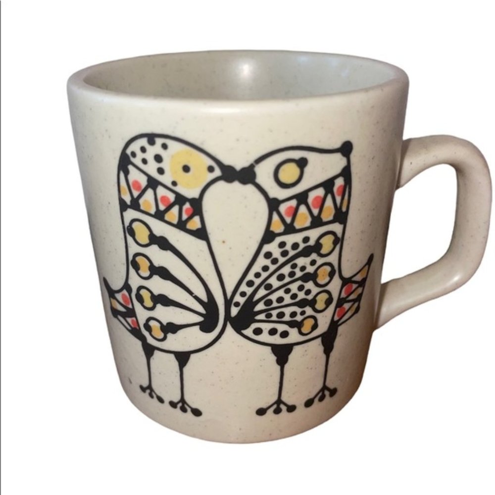 Vintage Ambassador Korea Bird Mug